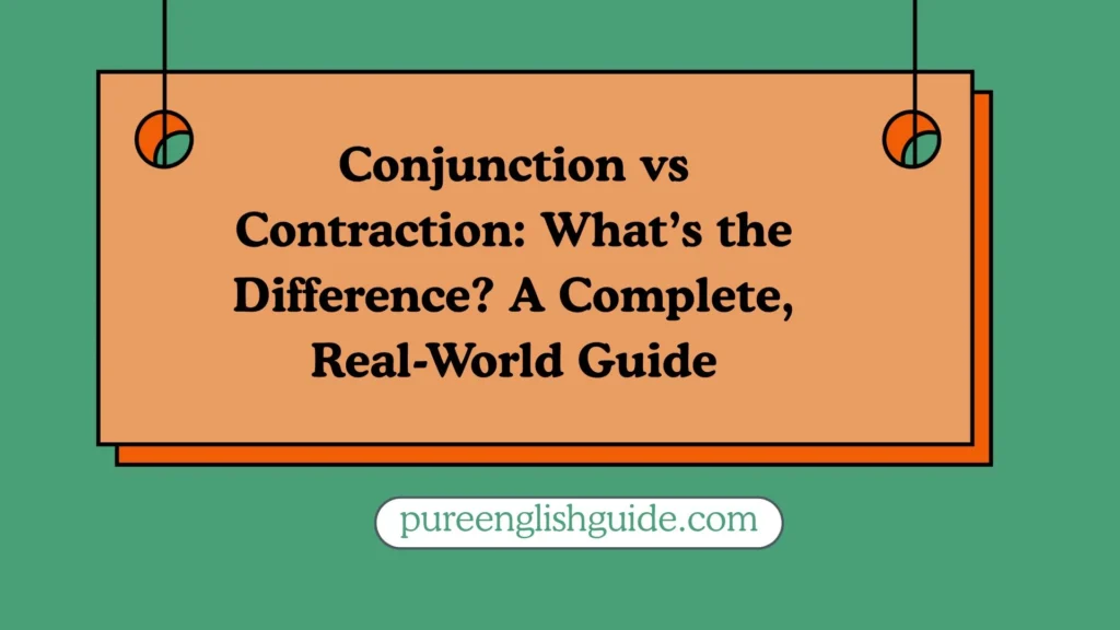 Conjunction vs Contraction