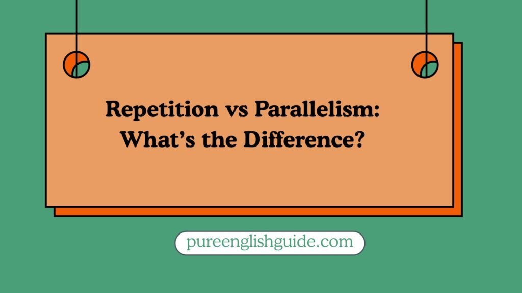 Repetition vs Parallelism
