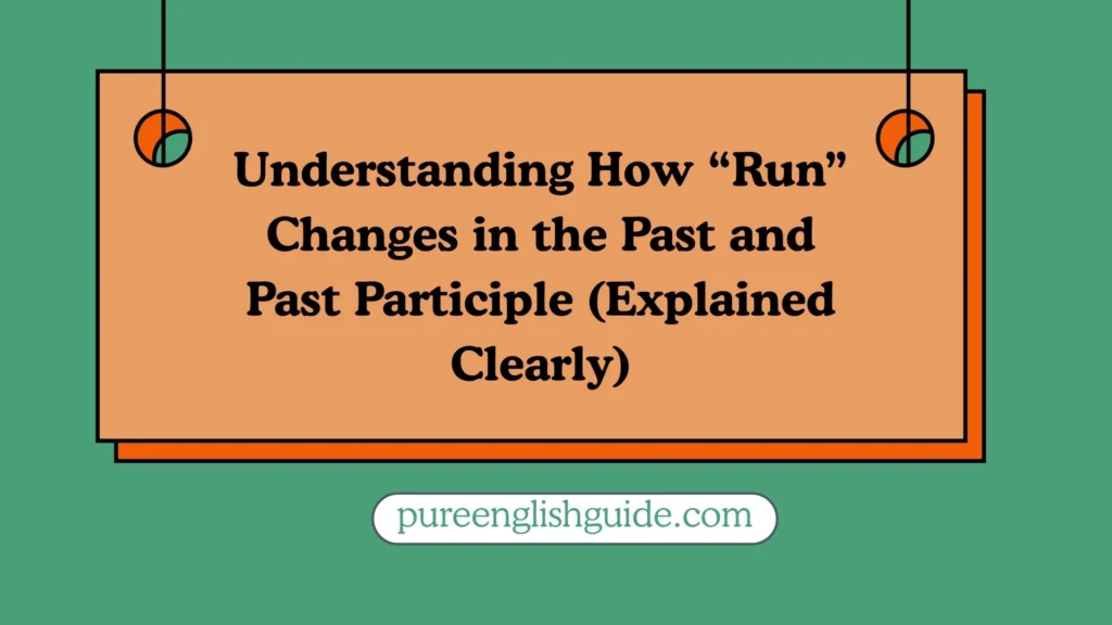 Understanding How “Run