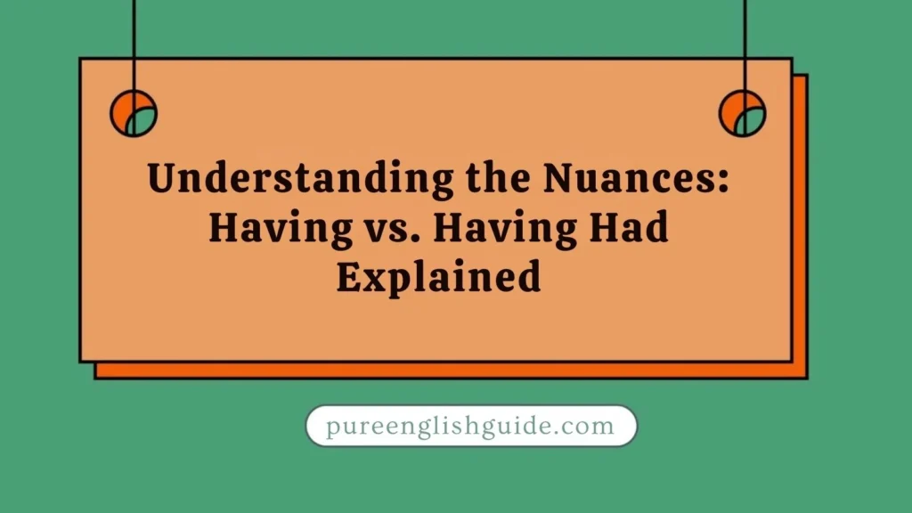 Understanding the Nuances