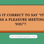 Is It Correct to Say